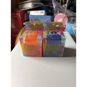 2 Gummy Gumdrop Squishy Factory Sealed Brand New Orange & Blue (Needoh  Dupe)